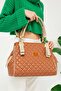Quilted 3 Compartment Shoulder and Shoulder Bag