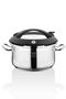 Presto Black Metal Pot - 10 Lt with Handle and Pressure - 3