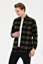 Khaki Men's Shirt - Long Sleeve Design - 3