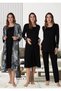 Effortt Women's Black Maternity Maternity Dressing Gown Nightgown and Pajama Set Effortt - 2