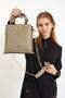 260 Laser Women's Handbag, Shoulder Bag Khaki