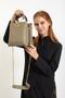 260 Laser Women's Handbag, Shoulder Bag Khaki - 3