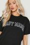 Pregnant Baby Mama Printed Oversize Maternity T-shirt - 4