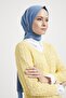 Women's Medina Silk Shawl Indigo Blue - 156 - 3