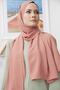 Women's Medina Silk Shawl Peach - 166 - 3