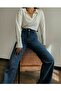 Since's Gold 90's Women's Medium Blue Loose Lycra Super High Waist 90's Denim Jeans (Very Comfortable) - 5