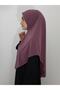 Prayer Cloth Ready Large Scarf Hijab and Umrah Hıjap Malaysian Model Lilac - 4