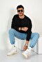 Unisex Crew Neck Oversize Sweatshirt F005 - 3