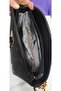 Women's Black Printed Shoulder Bag - 102 - 3