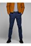 Jack&jones Slim Fit Navy Blue Men's Trousers12150148 - 2
