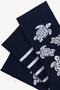 3 Pack Turtle Patterned Socks - 3
