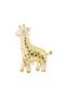 4 Year Old Safari Themed Balloon Chain Set (Giraffe Foil Balloon - Happy Text - Number Foil) - 2