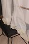 Skirt Embroidered Grecian Gold Gold Color 1-3 Close Pleated Tulle Curtain - 2