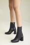 Wondrous Black Matte 9 cm Women's Boots & Bootie, High Heels - 4