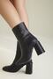 Wondrous Black Matte 9 cm Women's Boots & Bootie, High Heels - 8