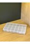 2Pcs Transparent 18 Compartments Jewelry Box Jewellry Buckle Ring Storage Box Fisherman Supply Box - 7