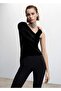 Asymmetric Velvet T-Shirt