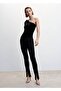 Asymmetric Velvet T-Shirt - 2