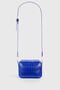 Women's Cobalt Blue Crocodile Skin Look Crossbody Bag 219