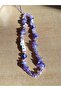 Purple Amethyst Natural Stone Phone Strap Phone Charmi - 3