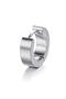 Women's Men's Unisex Silver Black Gold 2-Piece Ring Model Steel Earring Set - 2