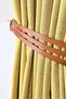 Background Curtain Collector Decorative 2-Piece Tulle Sunshade Leather Curtain Tie Practical Curtain Holder - 3
