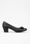 Women's Black Classic Heeled Shoes