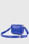 Women's Cobalt Blue Crocodile Skin Look Crossbody Bag 219 - 2