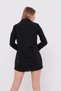 Boyfriend Classic Hidden Pat Black Women's Shirt - 3