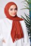 شال جاهز عملي ومطوي باللون الأزرق من Tile Moda