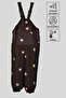 Strappy Stars Pattern Thermal Jumpsuit