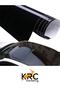 Glass Ceiling 40X200 cm Glossy Black Piano Black Coating Foil