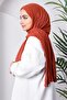 شال جاهز عملي ومطوي باللون الأزرق من Tile Moda - 4