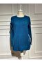 Mother Women's Winter Round Collar Single Color Comfortable Fit Knitwear Sweater - 2