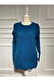 Mother Women's Winter Round Collar Single Color Comfortable Fit Knitwear Sweater - 3