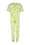 Green Eye Patterned T-shirt-Pants Knitted Pajamas Set THMSS21PT0236 - 8