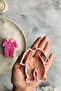 2-Piece Baby Onesie Blue And Pink Dough Shaper / Cookie Mold - 3