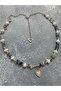 Natural Stone Fluorite Necklace Natural Stone Fluorite