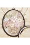 No:3 Oval Plastic Board Hoop - Embroidery Hoop 15,5X19Cm - 10mm - 6