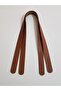 Tan Real Leather Double Bag Handle 2.5 cm X 70 cm