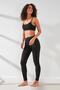 C11432 Women's Modal Cotton Long Tights Black - 4