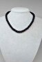 Onyx Stone Matte Necklace 8mm (with clip)