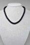 Shungite Stone Necklace 8mm (with clip)