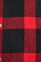 Men's Black Plaid Jacket 3WAM20300HW - 6