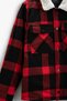 Men's Black Plaid Jacket 3WAM20300HW - 7