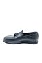 Fsc1146 Black Men's Tasseled Casual Shoes - 2