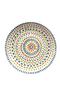 Porcelain Decorative Patterned 25.5cm Serving Plate - 2