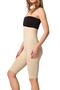 Women's Skin Color Ultra High Waist Seamless Long Leg Boxer Corset - 2