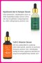 Skin Care Serum Set of 2 - Hyaluronic, Acid and Collagen Serum + 20% Vitamin C Serum 2 X 30 ml - 2