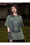Forest Fairy Forest Fairy Printed Gothic Oversize T-shirt - 4